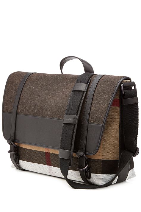 burberry nylon backpack mens|burberry messenger bag men's.